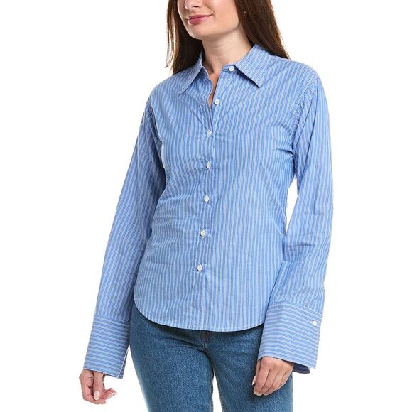 Dl1961 Womens  Lisette Button Shirt, Blue - Picture 1 of 3